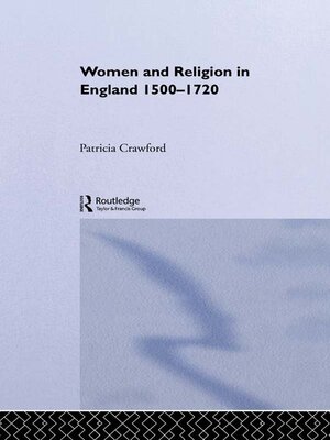 cover image of Women and Religion in England